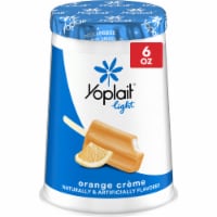 Yoplait Light Fat Free Orange Creme Yogurt Cup