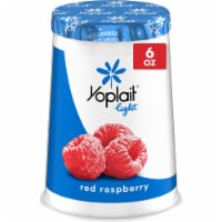 Yoplait Light Fat Free Red Raspberry Yogurt Cup