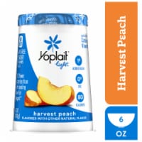 Yoplait Light Harvest Peach Nonfat Yogurt Cup