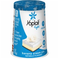 Yoplait Light Banana Cream Pie Nonfat Yogurt Cup