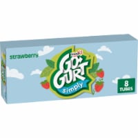 Go GURT Strawberry Kids Fat Free Yogurt Tubes