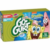 Go GURT Strawberry and Cotton Candy Kids Fat Free Yogurt Tubes Perspective: Main