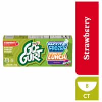 Go GURT Strawberry Kids Fat Free Yogurt Tubes