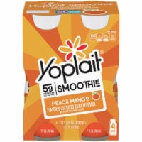 Yoplait Peach Mango Lowfat Smoothie Drinks Perspective: Main