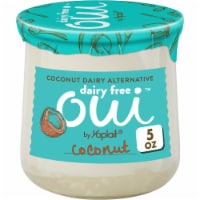 Oui by Yoplait Coconut Dairy Free Yogurt Alternative Jar Perspective: Main