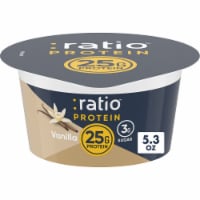 Ratio Protein Vanilla Yogurt Cultured Dairy Snack Perspective: Main