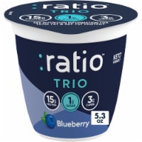 Ratio Trio Blueberry Yogurt Cultured Dairy Keto Friendly Snack Cup Perspective: Main