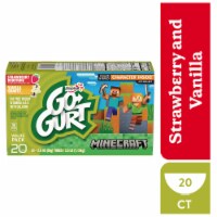 Go GURT Strawberry and Vanilla Kids Fat Free Yogurt Tubes