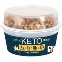 Ratio Keto Friendly Vanilla Yogurt With Granola Cultured Dairy Snack