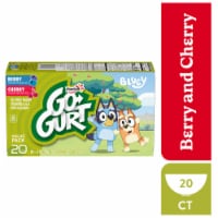 Go GURT Berry and Cherry Kids Fat Free Yogurt Tubes