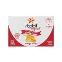 Yoplait Original Orange Creme Low Fat Yogurt Perspective: Main