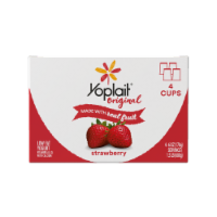 Yoplait Original Strawberry Low Fat Yogurt Perspective: Main
