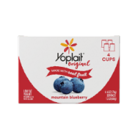 Yoplait Original Mountain Blueberry Low Fat Yogurt Perspective: Main