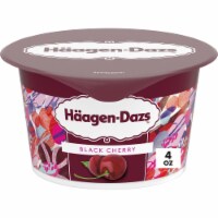 Haagen Dazs Black Cherry Cultured Creame Yogurt