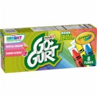 Go GURT Crayola Variety Pack Kids Fat Free Yogurt Tubes Perspective: Main