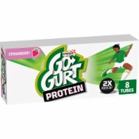 Go-GURT Protein Strawberry Kids Low Fat Yogurt Tubes Perspective: Main