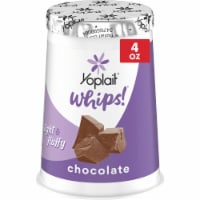 Yoplait Whips Chocolate Flavored Yogurt Mousse Cup