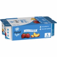 Yoplait Light Fat Free Strawberry and Harvest Peach Yogurt Pack