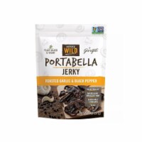 Savory Wild Roasted Garlic & Black Pepper Portabella Jerky Perspective: Main