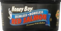 Honey Boy® Skinless Boneless Red Salmon Perspective: Main