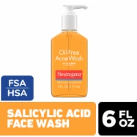 Neutrogena Oil-Free Acne Fighting Face Wash 2% with Salicylic Acid Acne Treatment Perspective: Main