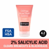 Neutrogena® Oil-Free Pink Grapefruit Foaming Scrub Acne Wash