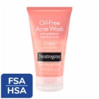 Neutrogena Oil Free Pink Grapefruit Acne Face Wash with Vitamin C 2% Salicylic Acid Acne Treatment Perspective: Main