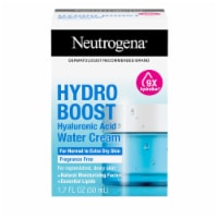 Neutrogena Hydro Boost Water Face Cream Fragrance Free for Sensitive & Acne-Prone Skin Perspective: Main