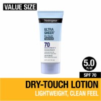 Neutrogena Ultra Sheer Dry-Touch Sunscreen Lotion Broad Spectrum SPF 70