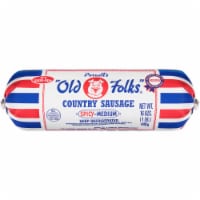Purnell's Old Folks Spicy-Medium Country Sausage Roll Perspective: Main