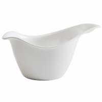 Hutzler Saucy Server Gravy Boat - White Perspective: Main