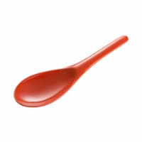 Gourmac 8-Inch Melamine Rice and Wok Spoon, Orange