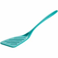 Hutzler Melamine Slotted Turner - Turquoise