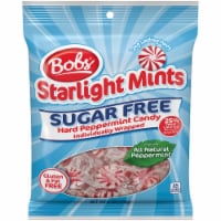 Bob's Sugar Free Starlight Mints Hard Peppermint Candy Perspective: Main