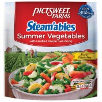 Pictsweet Farms® Steam'ables® Summer Vegetables with Cracked Pepper Seasoning Perspective: Main