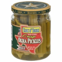 Talk O' Texas Crisp Hot Okra Pickles