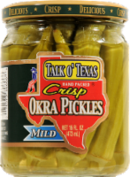 Talk O' Texas Crisp Mild Okra Pickles