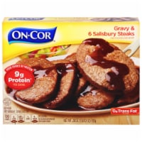 On-Cor Traditionals Family Size Gravy & Salisbury Steaks Frozen Meal