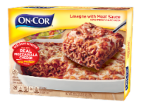 On-Cor® Selects Lasagna with Meat Sauce Family Size Frozen Meal
