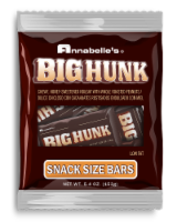 Annabelle's Big Hunk Snack Size Candy Bars Hanging Bag