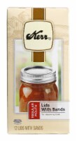Kerr® Regular Mouth Food Preservation Lids with Bands Perspective: Main