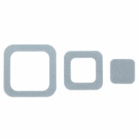 SlipX Solutions Square Bath Treads - Gray Perspective: Main