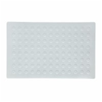 SlipX Solutions Rubber Safety Microban Bath Mat - White