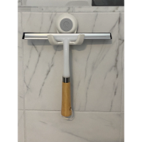 SlipX Solutions Squeegee Wood Handle - Silver