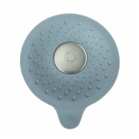 SlipX Solutions Silicone Drain Stopper - Gray Perspective: Main
