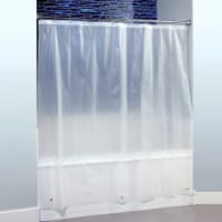 Microban® PEVA Lightweight Shower Liner - Frost Perspective: Main
