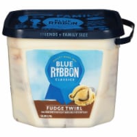 Blue Ribbon Fudge Twirl Ice Cream