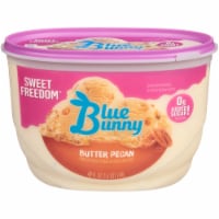 Blue Bunny Sweet Freedom Butter Pecan Reduced Fat Ice Cream