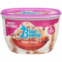 Blue Bunny® Sweet Freedom Bunny Tracks Reduced Fat Ice Cream