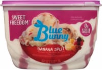 Blue Bunny® Sweet Freedom® Banana Split Reduced Fat Ice Cream
